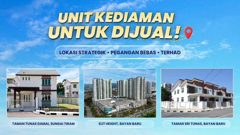 Unit Kediaman Untuk Dijual
