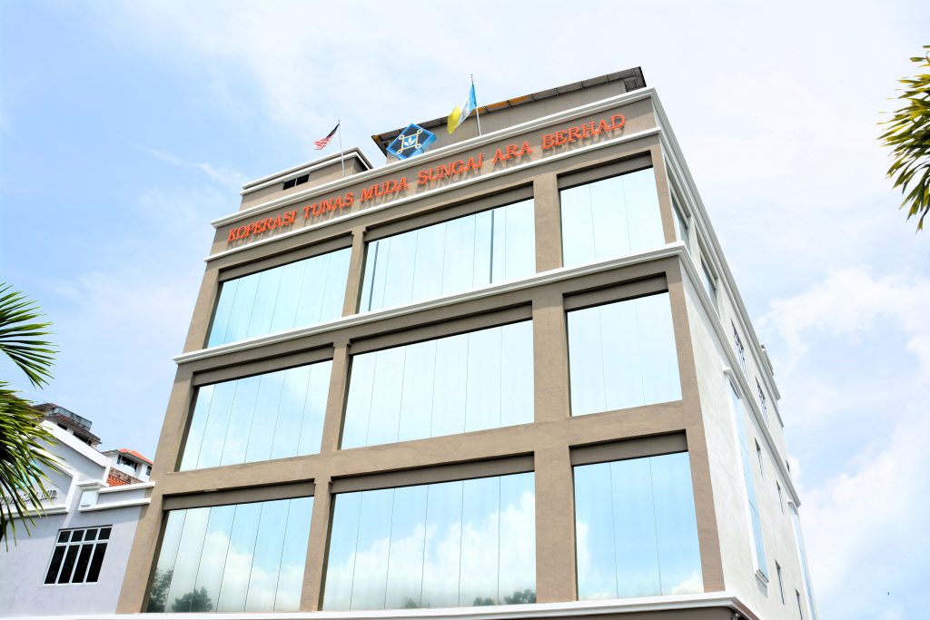 Bangunan dan tanah koperasi Tunas Muda